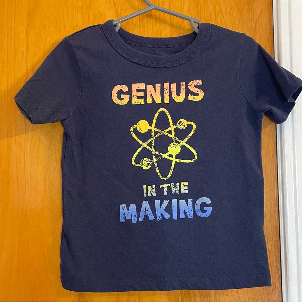 Genius Kids Short Sleeve Tee - Navy